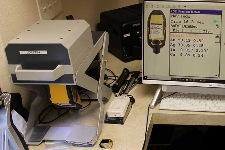 Where to Test Gold